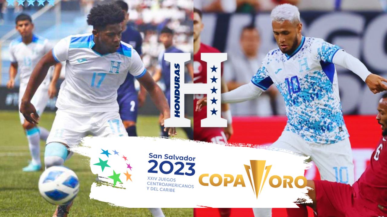 Hora y dónde ver: Honduras Sub-22 y la mayor se juegan la vida en dos torneos el domingo