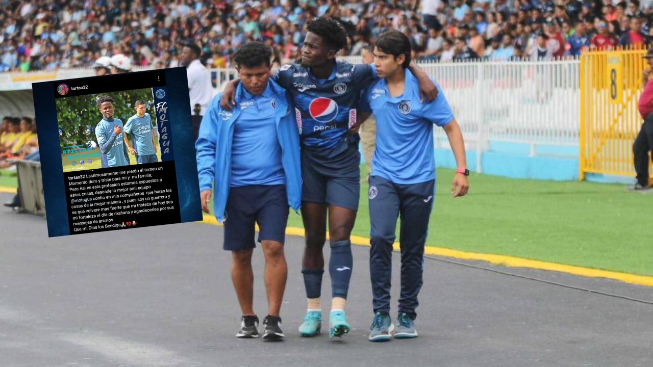 Jonathan Núñez reacciona destrozado por lesión que lo deja fuera de la temporada