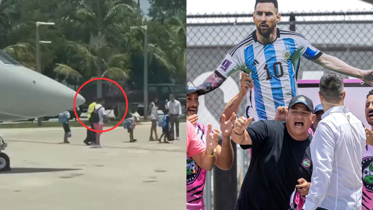 Lionel Messi causa furor tras aterrizar en Miami para su presentación oficial