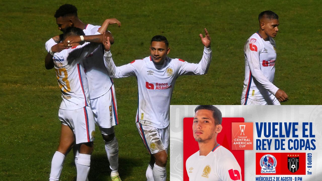 Olimpia confirma estadio y precios de ingreso para su debut en la Copa Centroamericana