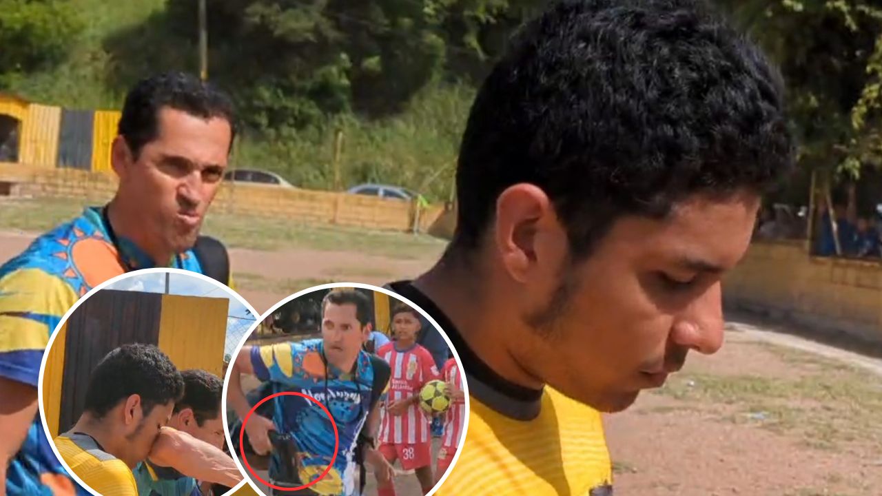 Padre de jugador pierde la cabeza tras clásico U-14 y amenaza con arma a un árbitro