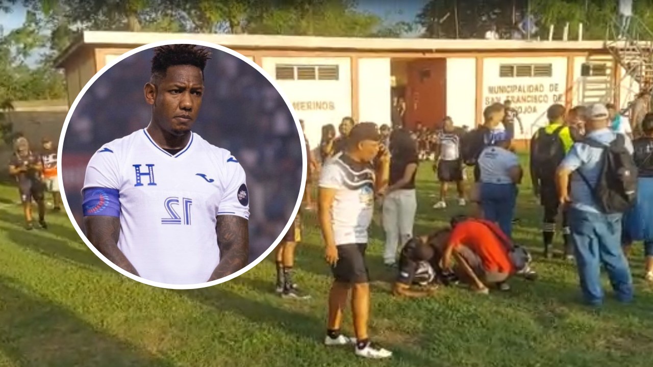 Romell Quioto sale huyendo de partido de tercera división en Honduras tras amenazas a muerte