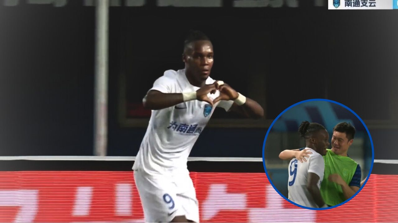 Rubilio Castillo anota su sexto gol en la Superliga de China y llama a la puerta de Rueda