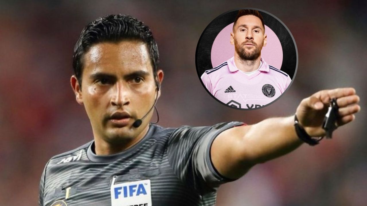 ¡Histórico! Said Martínez es elegido para pitar el partido debut de Messi con el Inter Miami