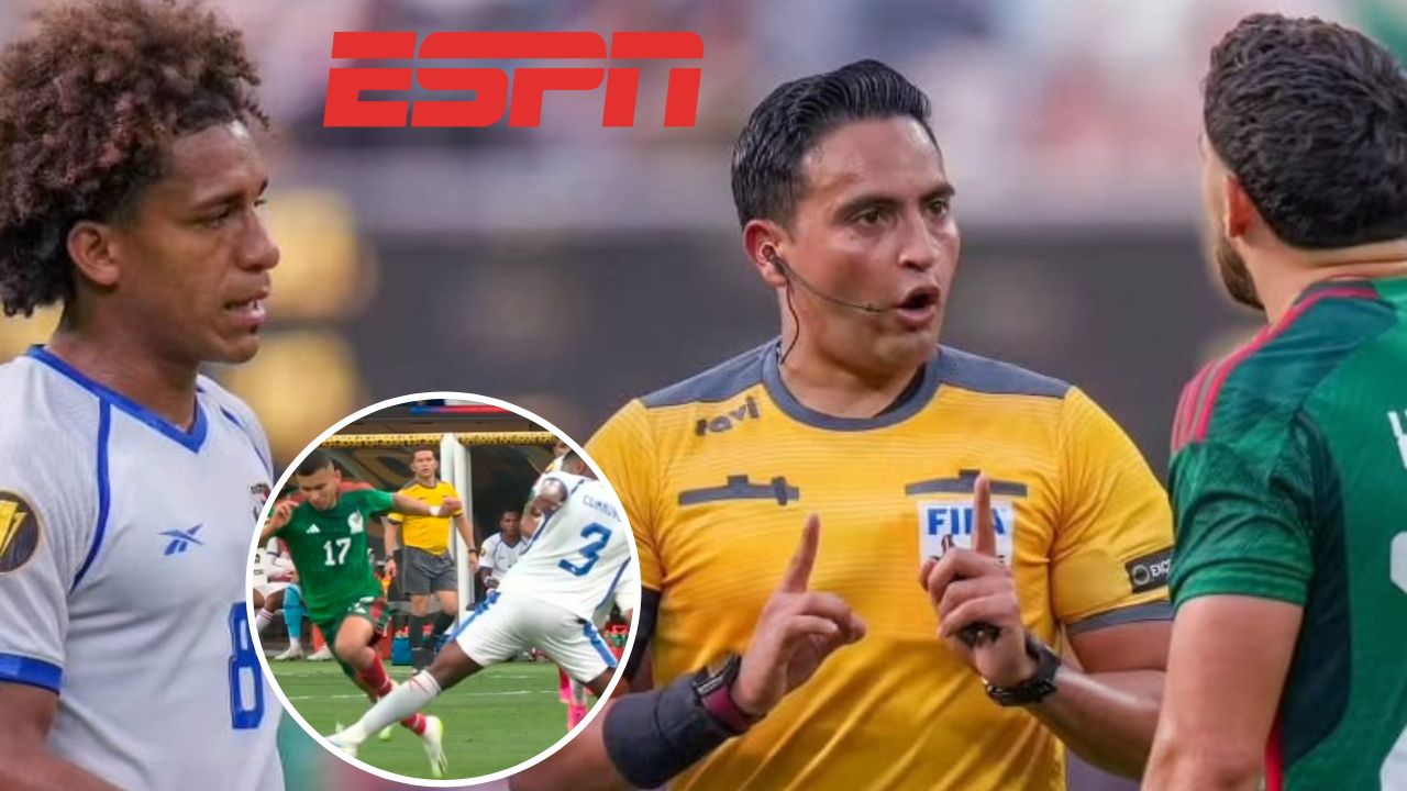 Periodistas de ESPN defienden a Said Martínez tras decisión en final de Copa Oro que molestó a México