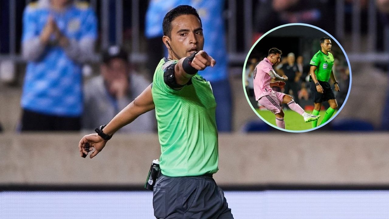 Said Martínez ya sabe el próximo juego que dirigirá tras estar en el debut de Messi