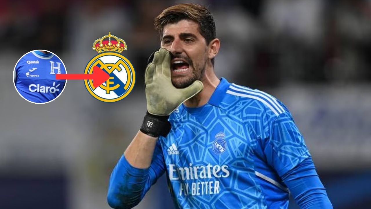 Amigo de Courtois 'recomienda' a portero hondureño para que llegue al Real Madrid