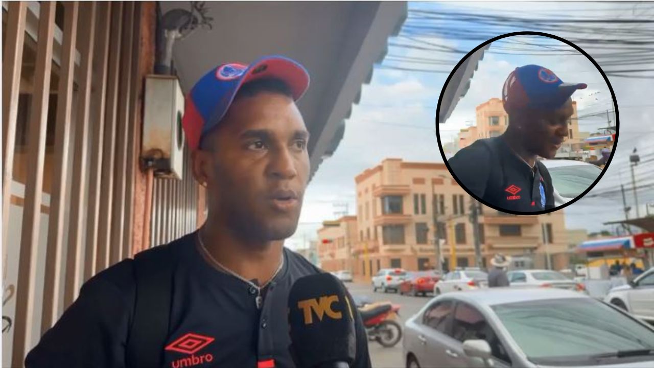 La urgencia de Brayan Beckeles en plena transmisión llegando a La Ceiba