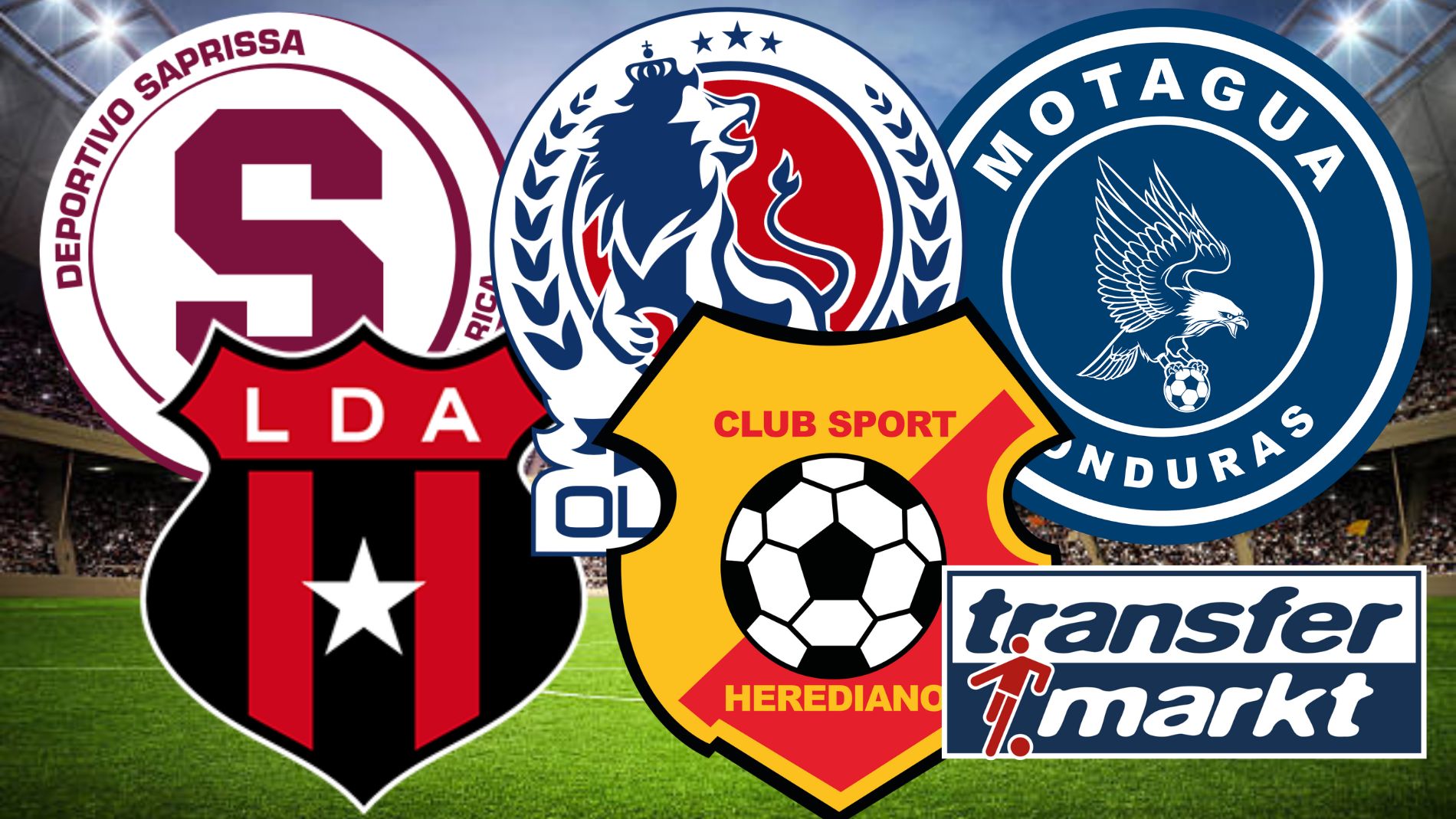 Conoce los cinco equipos de Centroamérica más valiosos en la actualidad
