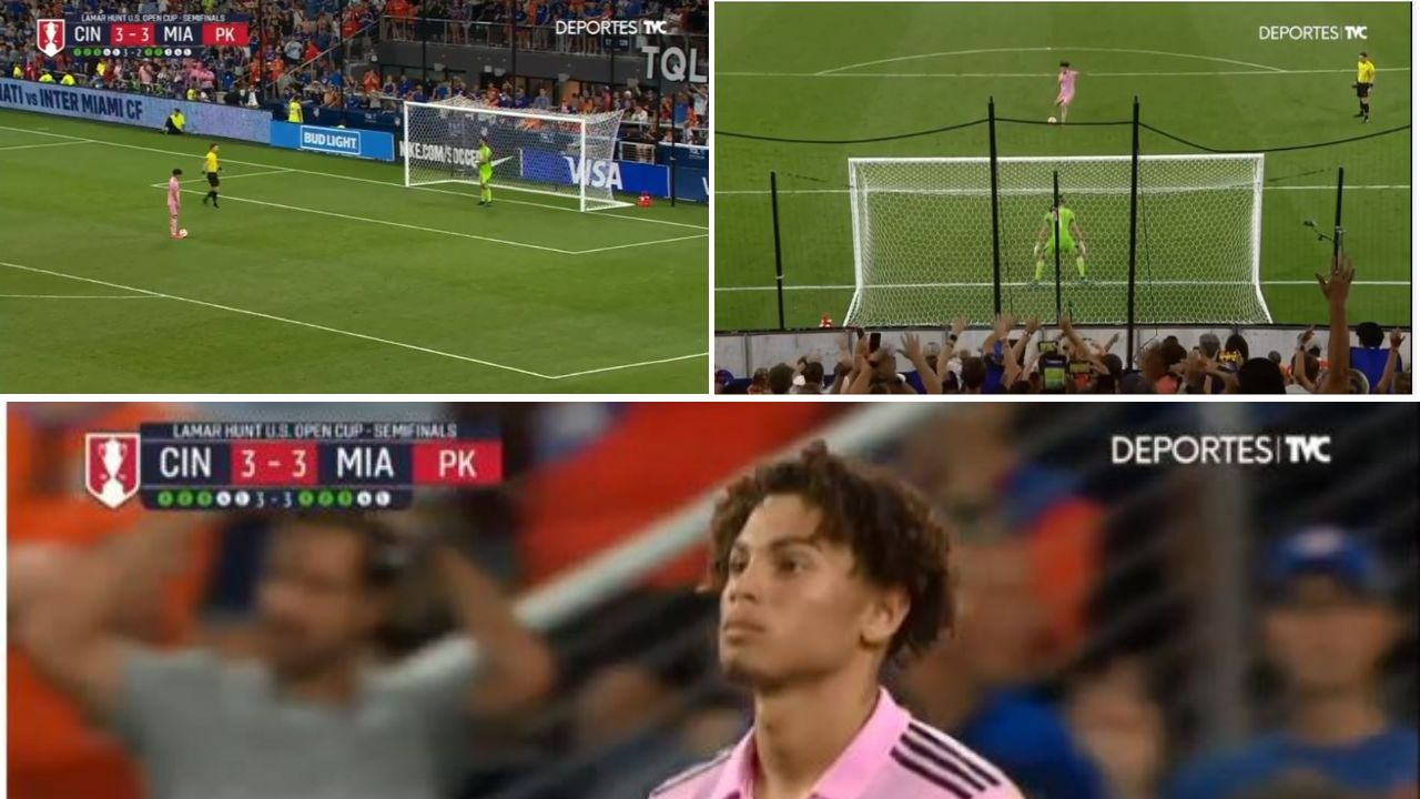 El penal de David Ruíz que ayudó al Inter Miami a clasificar a la final de la US Open Cup