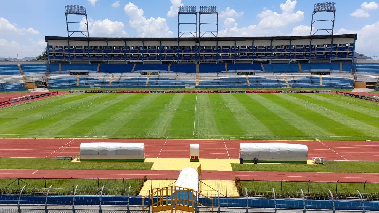 Así luce el estadio Olímpico de San Pedro Sula para su segundo duelo de Copa Centroamericana