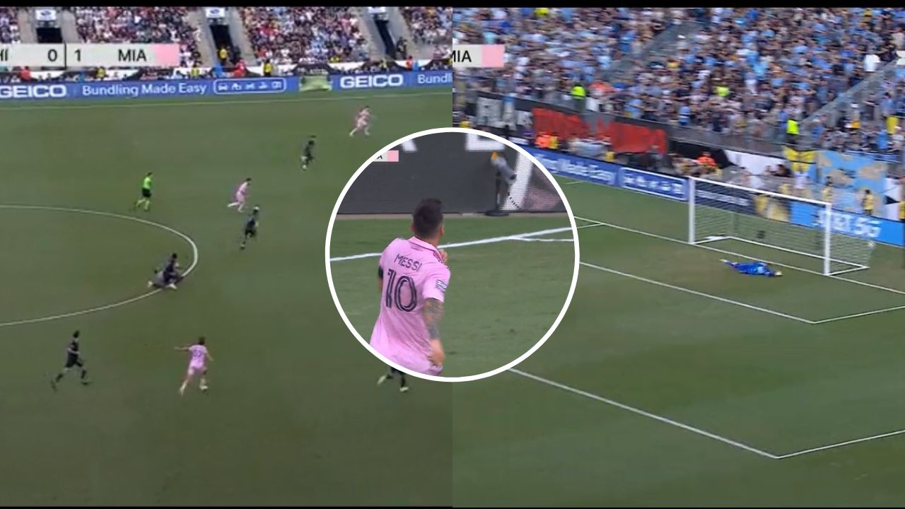 Así fue el noveno gol de Messi con el Inter Miami en la Leagues Cup
