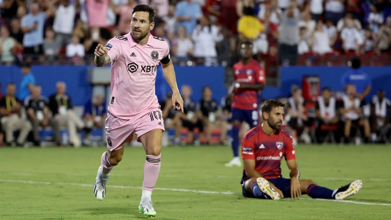 Así fue el sexto gol de Messi con el Inter Miami en la Leagues Cup
