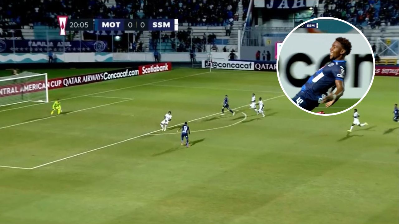 El golazo de Yeison Mejía con el que abrió el marcador contra en San Miguelito