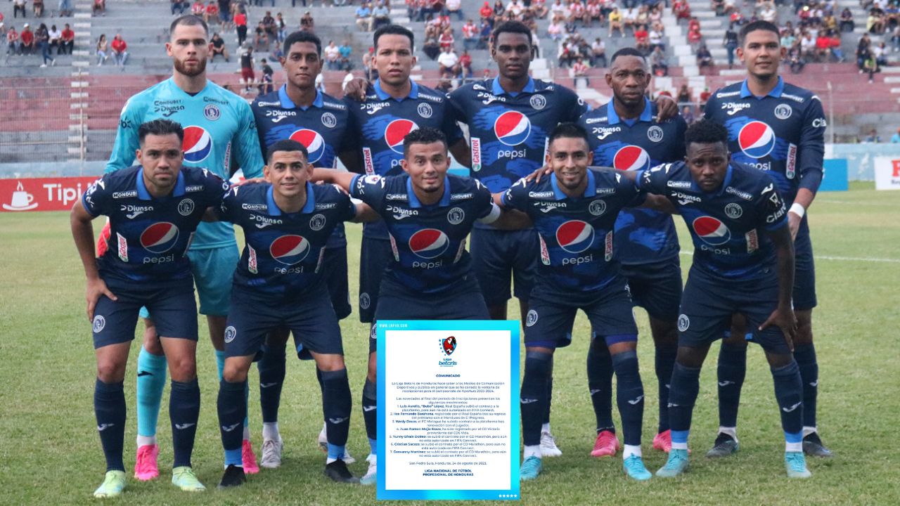 Motagua confirmó a su último fichaje del torneo en el cierre del mercado