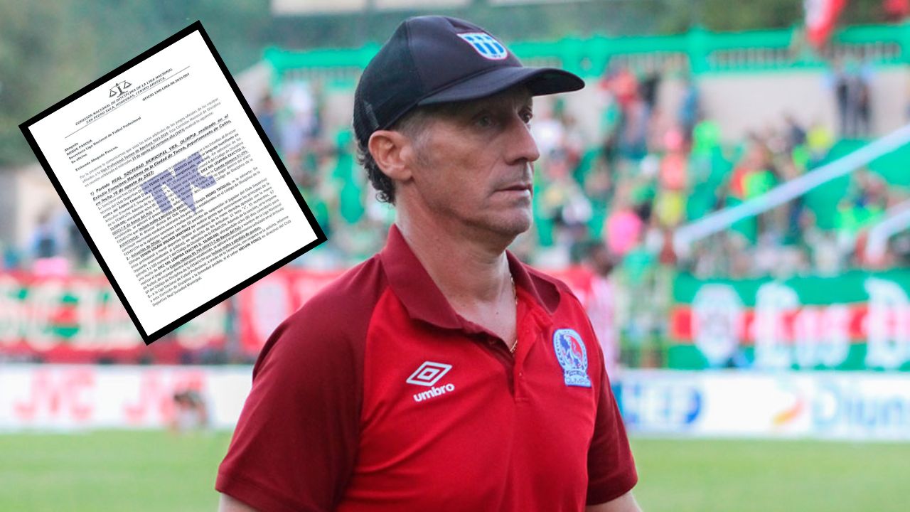 Pedro Troglio recibe severa sanción luego de ser expulsado en Tocoa