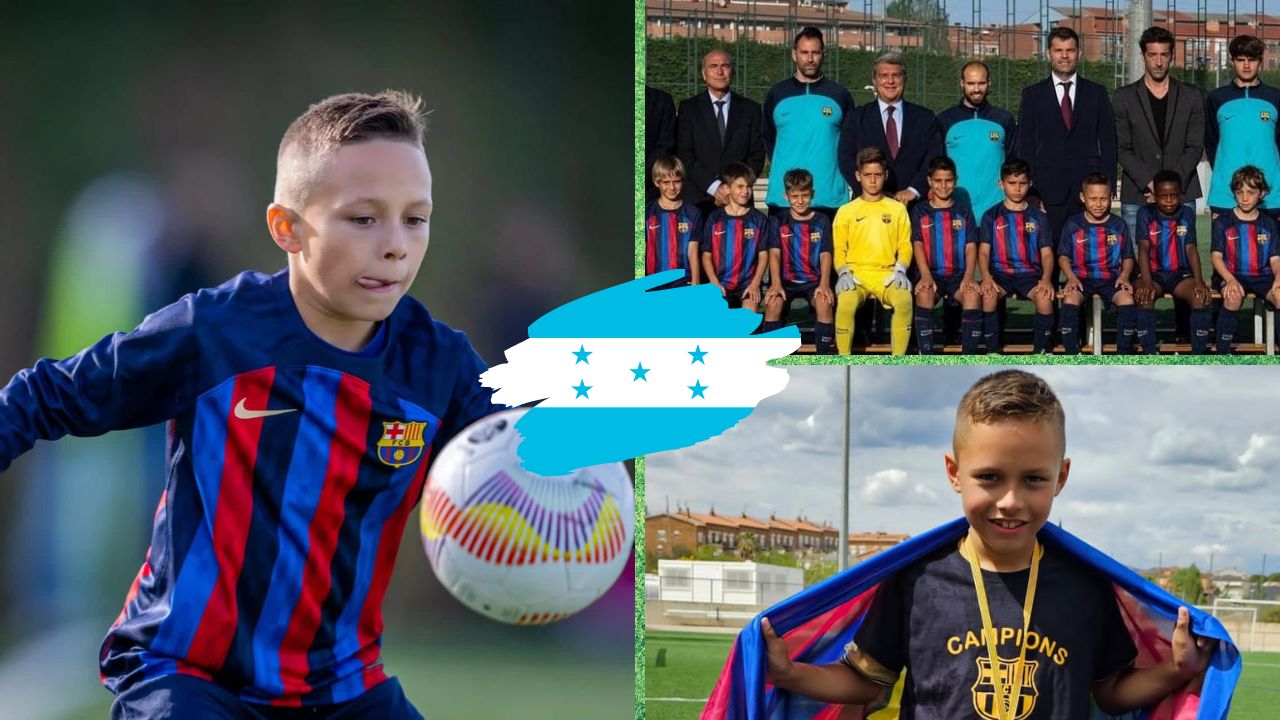 Alessandro Mejía, la joya catracha del FC Barcelona que se debate entre Honduras y España