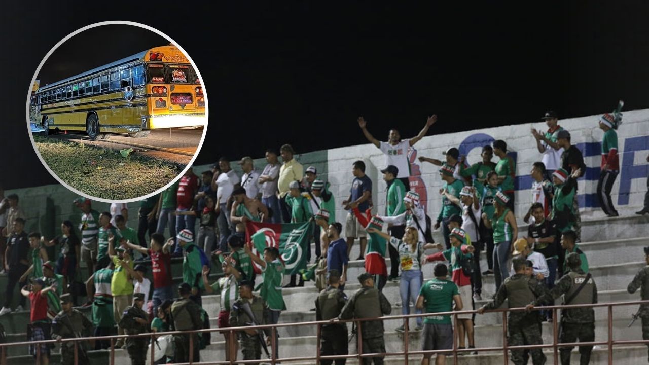Barra de Marathón sufre atentado mortal en su regreso a San Pedro Sula tras el clásico
