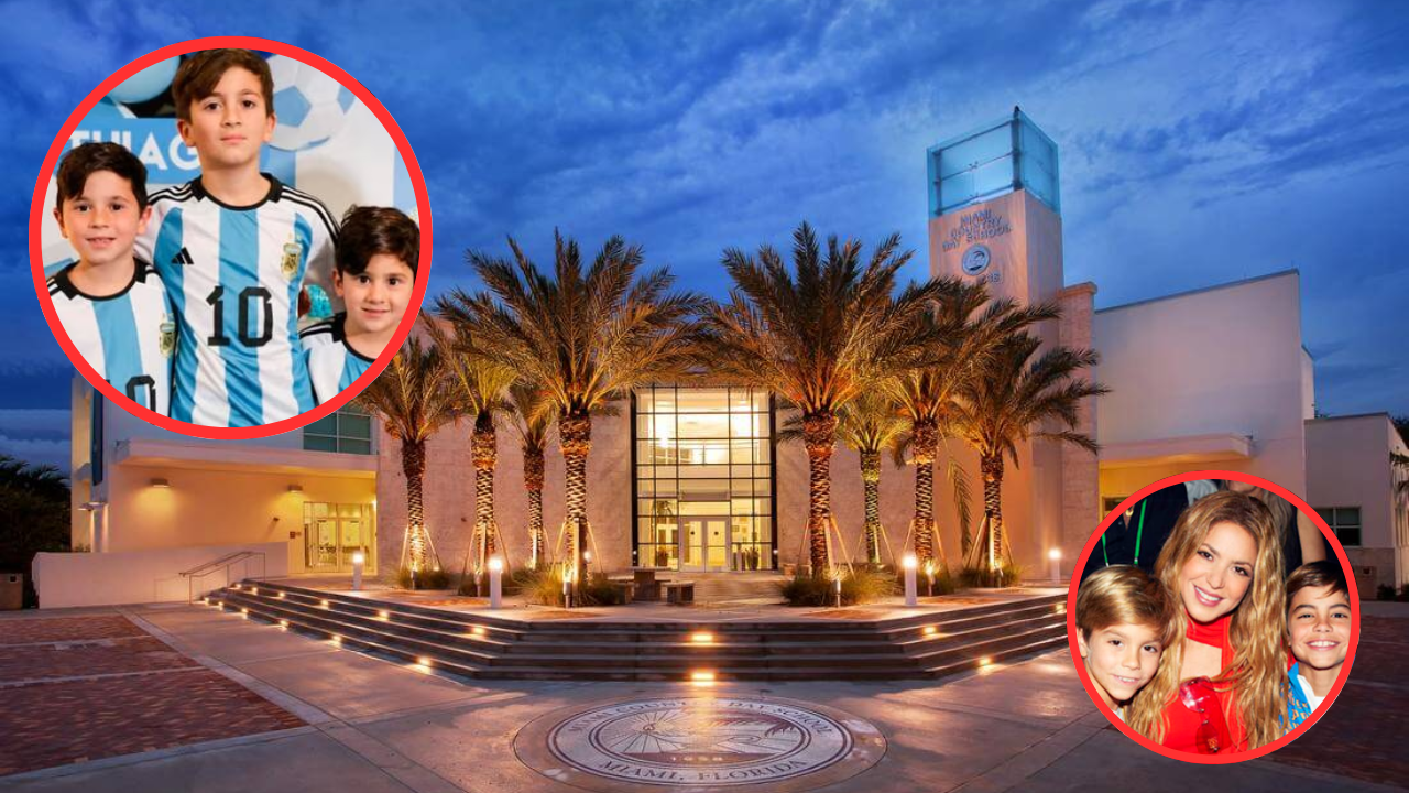 Colegio donde estudian los hijos de Messi y Shakira en Miami, así son los lujos y matrícula por niño