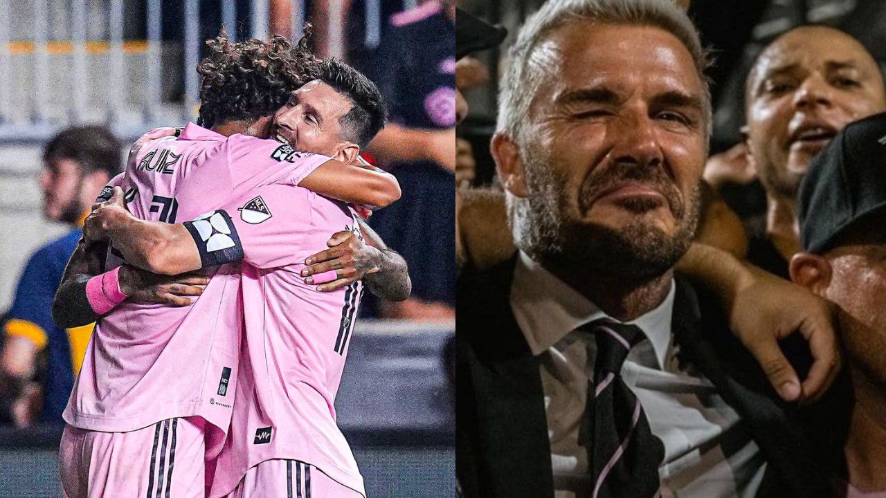 El tremendo gesto de Beckham con el hondureño David Ruíz luego de su gol con Inter Miami