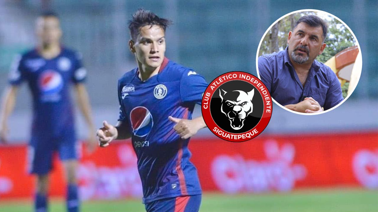 Diego Auzqui reacciona tras concretar su fichaje con el Independiente