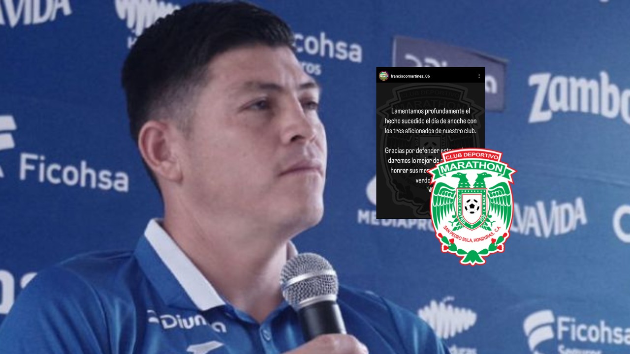 Chelito Martínez reacciona con triste mensaje a la muerte de dos aficionados de Marathón