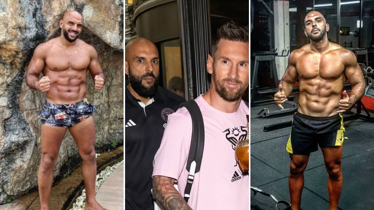 Guardaespaldas de Messi, esta es la inmensa fortuna que cobra Yassine Cheuko por cuidar al astro argentino