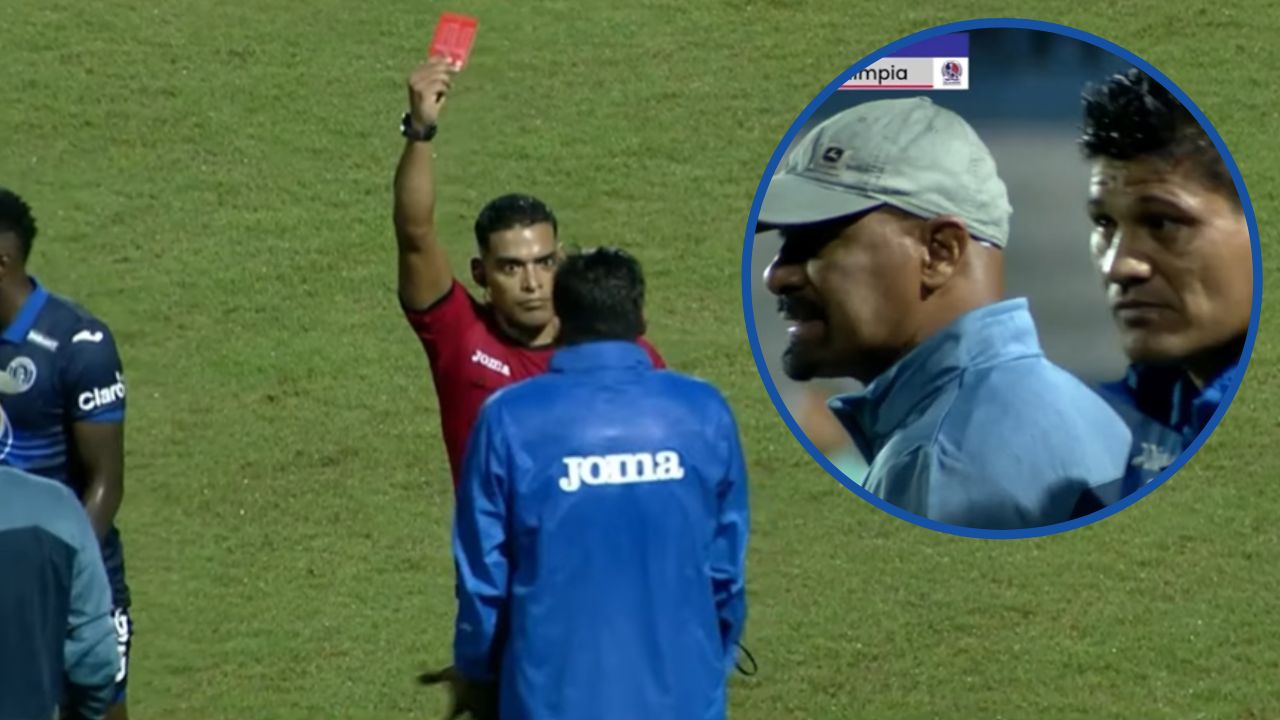 Hugo Caballero de Motagua arrojó grave insulto contra Said Martínez y tendrá fuerte sanción