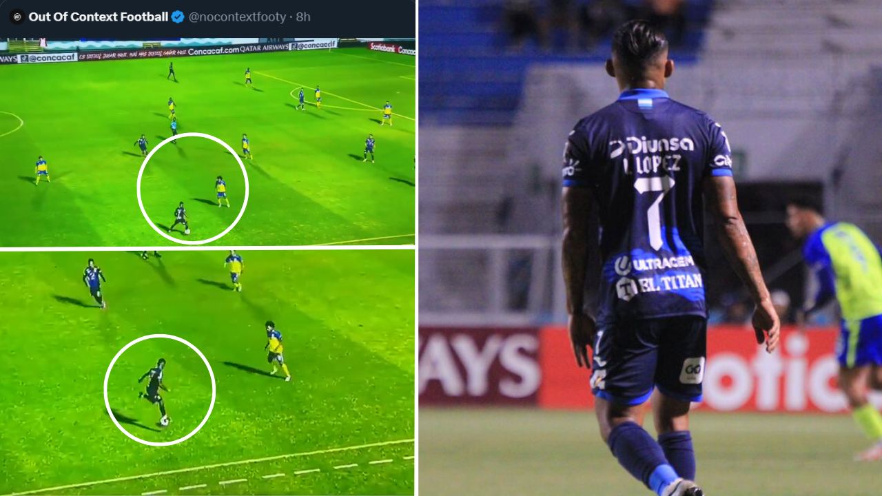 Jugada de Iván Chinito López frente a Olancho FC se viraliza a nivel mundial