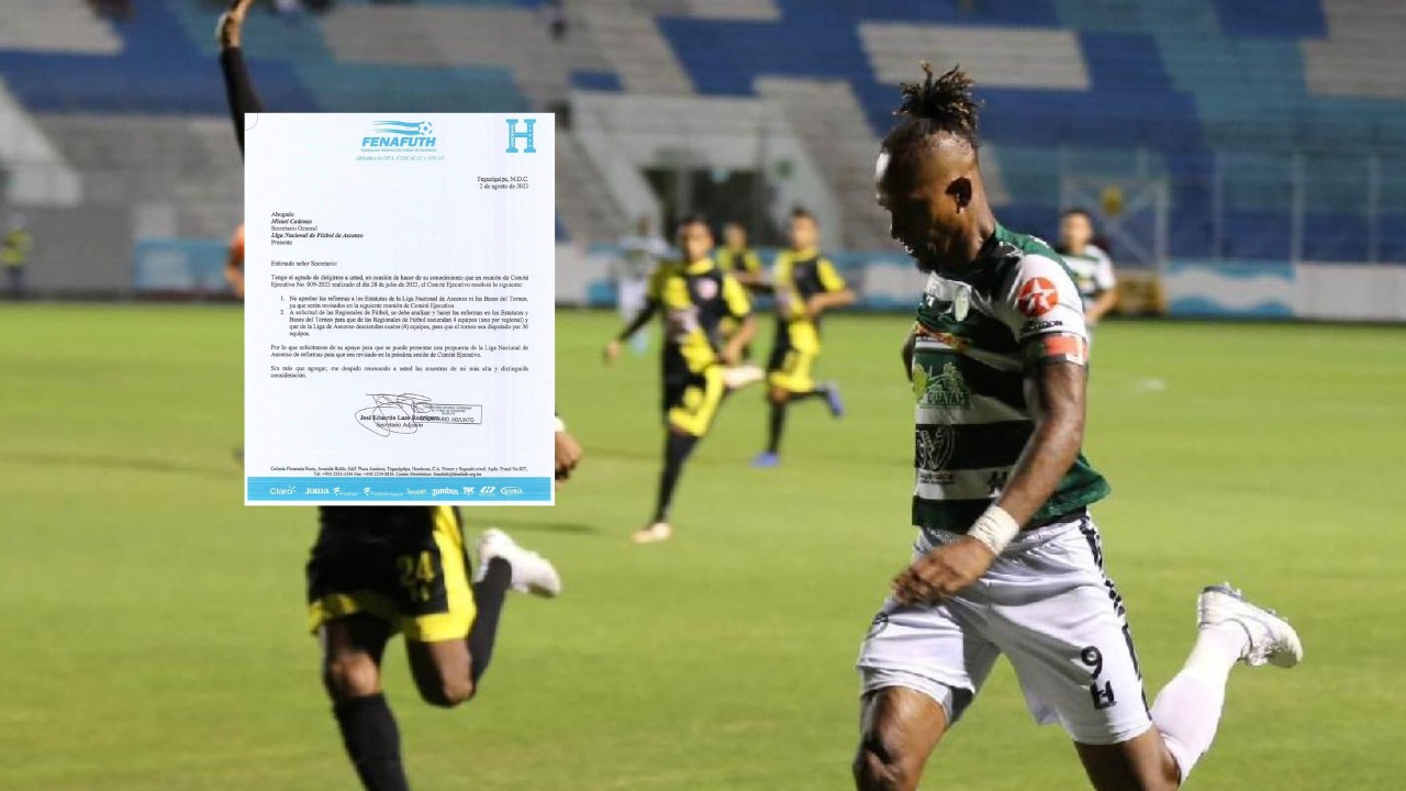 Fenafuth sugiere inesperados cambios en la segunda división de Honduras