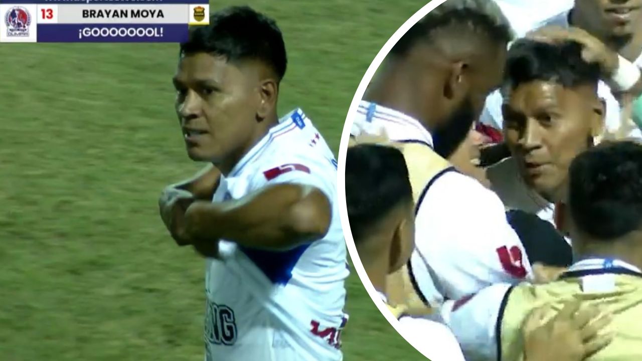 Brayan Moya rompe larga sequía sin gol y se estrena en el Apertura 2023 con Olimpia