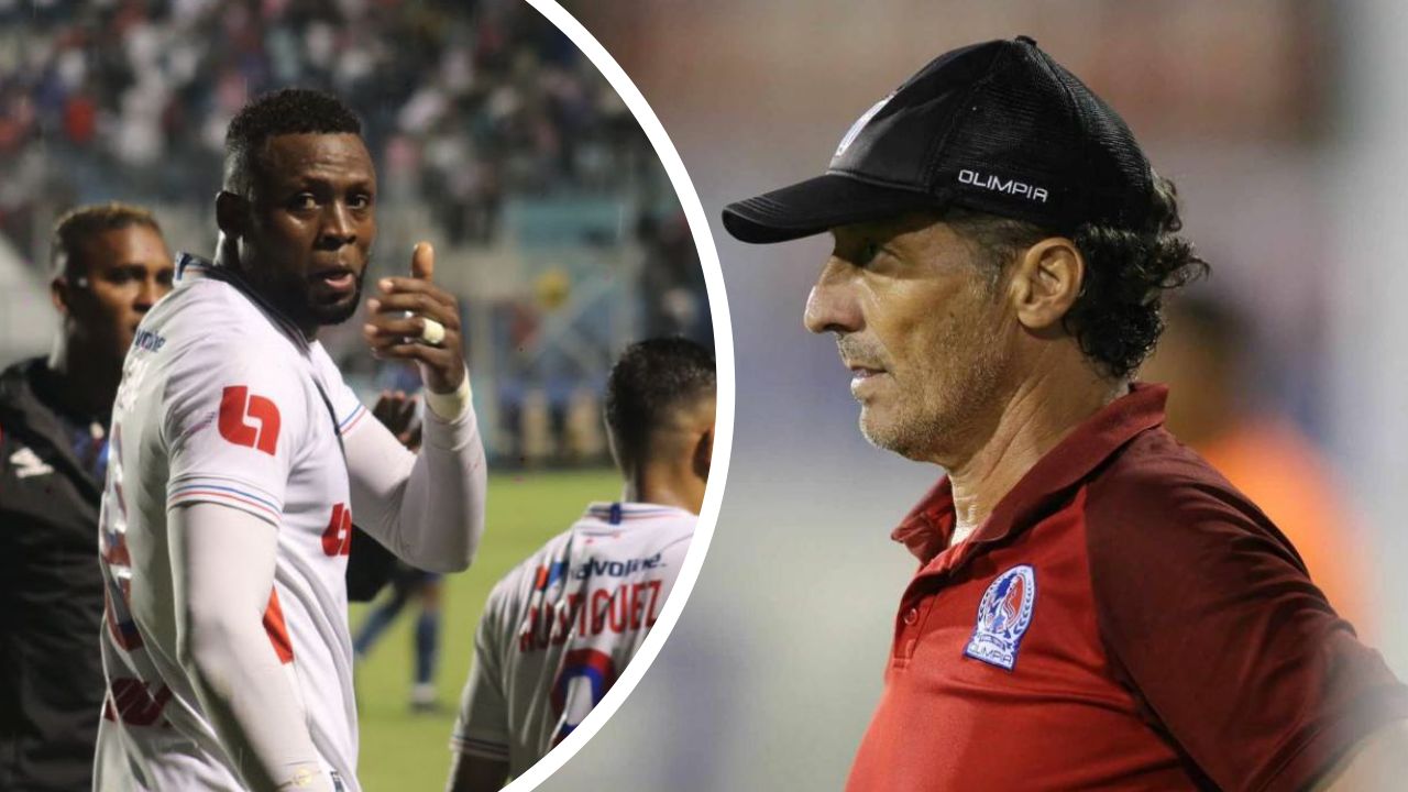 Pedro Troglio reacciona luego de la victoria de Olimpia sobre Motagua