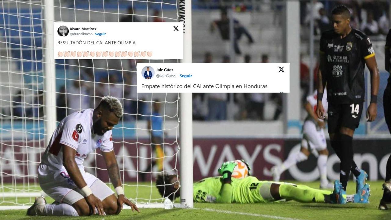 Prensa panameña alucina con el empate de CAI contra Olimpia