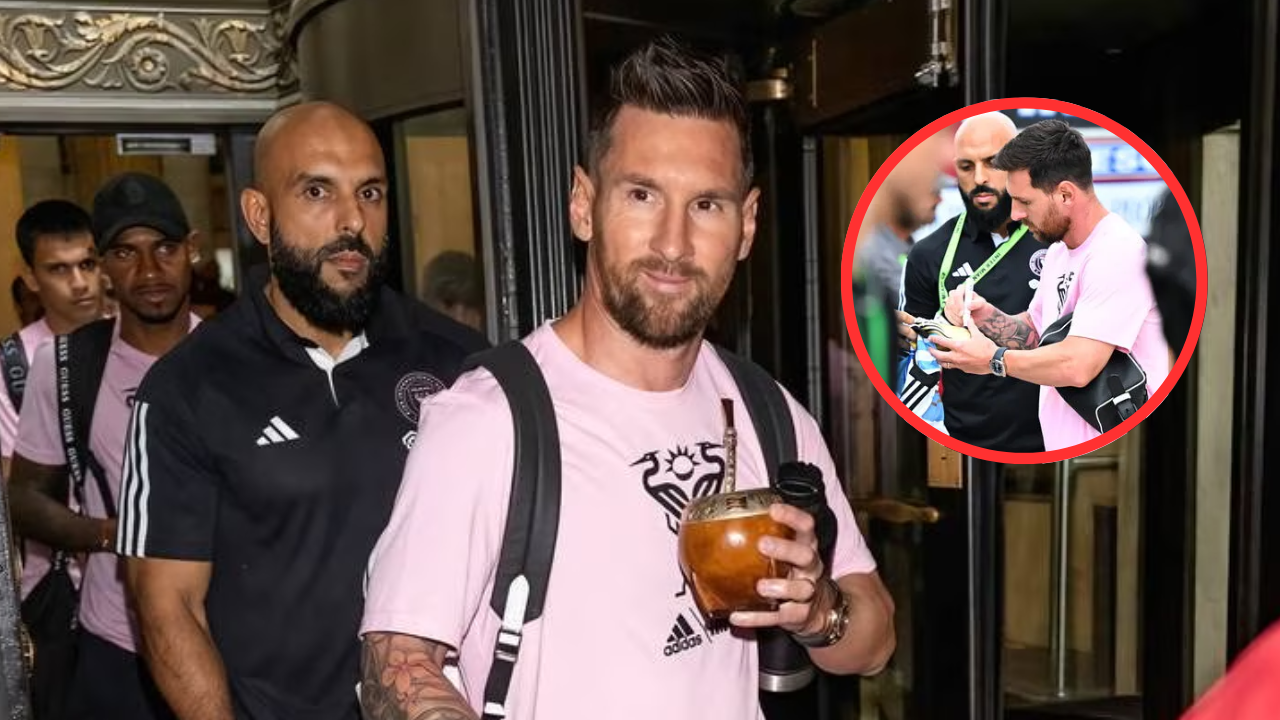 ¿Quién es el guardaespaldas de Messi?, así es la trayectoria y formación de Yassine