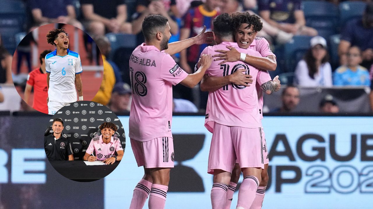 David Ruiz, la sorprendente historia del hondureño que ahora celebra sus goles con Messi en el Inter de Miami