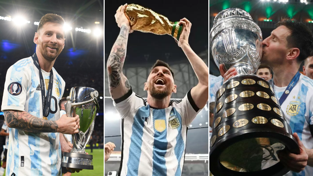 Títulos de Messi con la selección de Argentina, ¿cuáles son y en qué año los ganó?