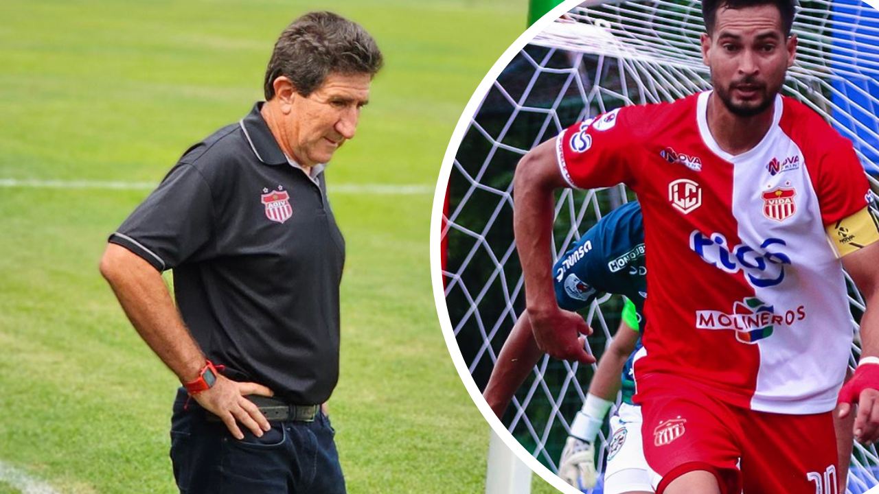 Héctor Vargas atiza contra futbolista del Vida por error cometido ante Marathón