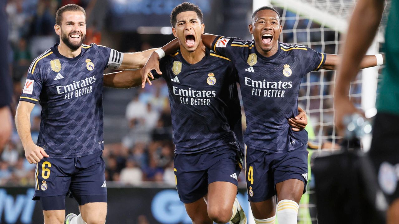 Real Madrid le ganó al Celta y consigue tres puntos gracias a Bellingham nuevamente