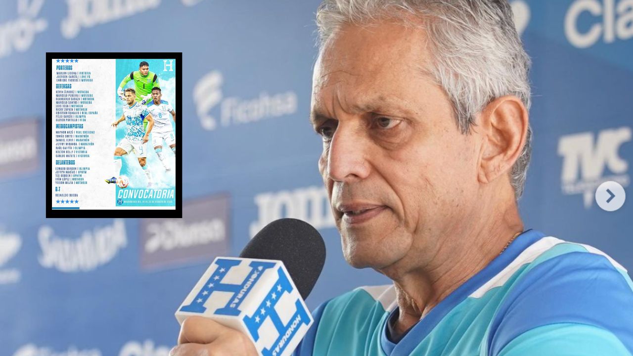 Reinaldo Rueda lanza su segunda convocatoria para la Selección Nacional de Honduras