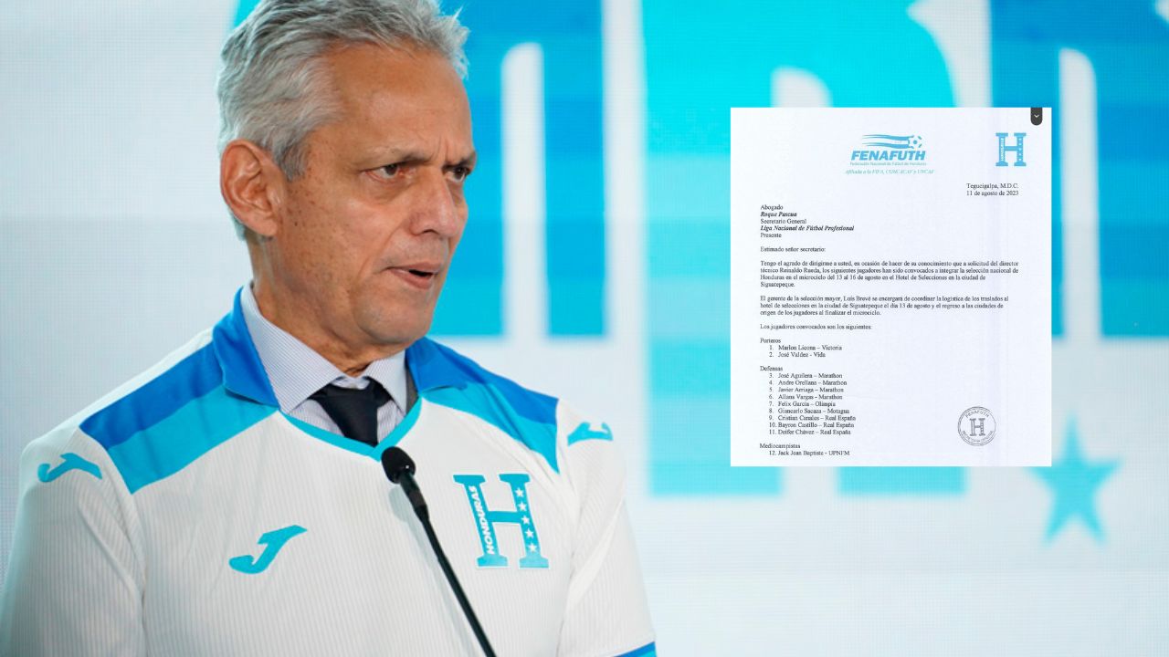 Reinaldo Rueda confirma su primera convocatoria con la Selección Nacional de Honduras