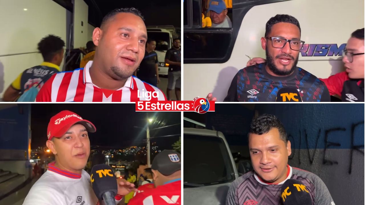 Afición del Olimpia deja retadores mensajes al resto de clubes de la Liga Nacional