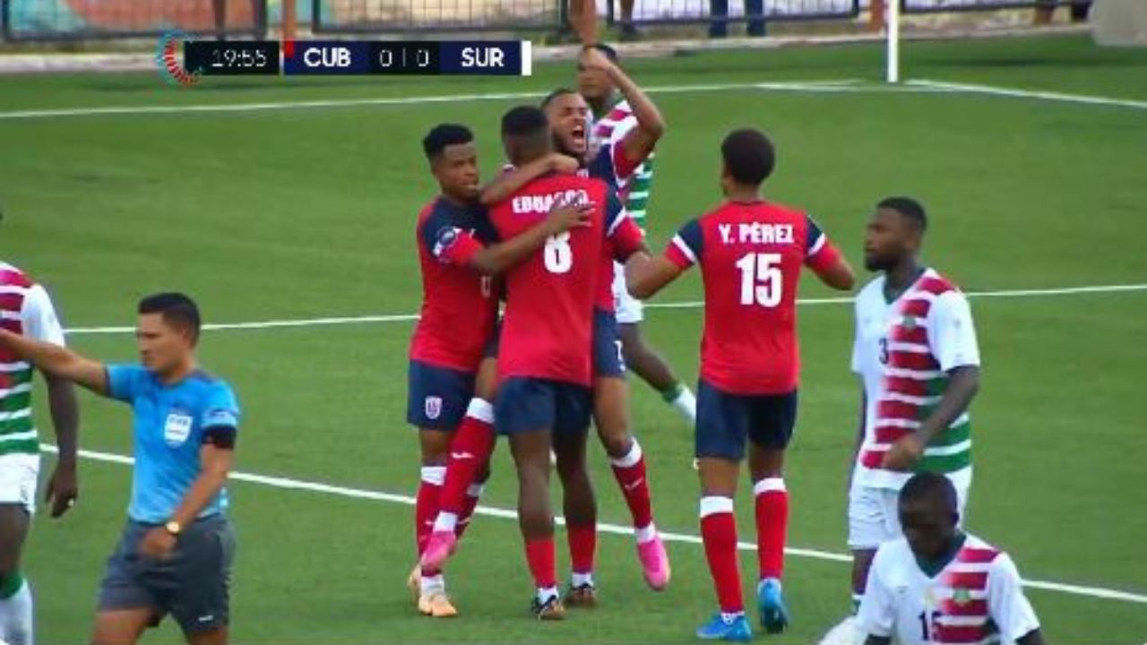 Cuba derrotó a Surinam y obliga a Honduras a sumar de tres en la Liga de Naciones Concacaf
