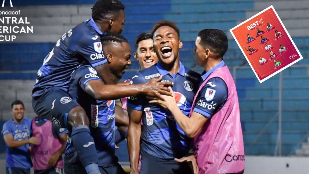 Concacaf elige a dos jugadores del Motagua en el once ideal de la Copa Centroamericana