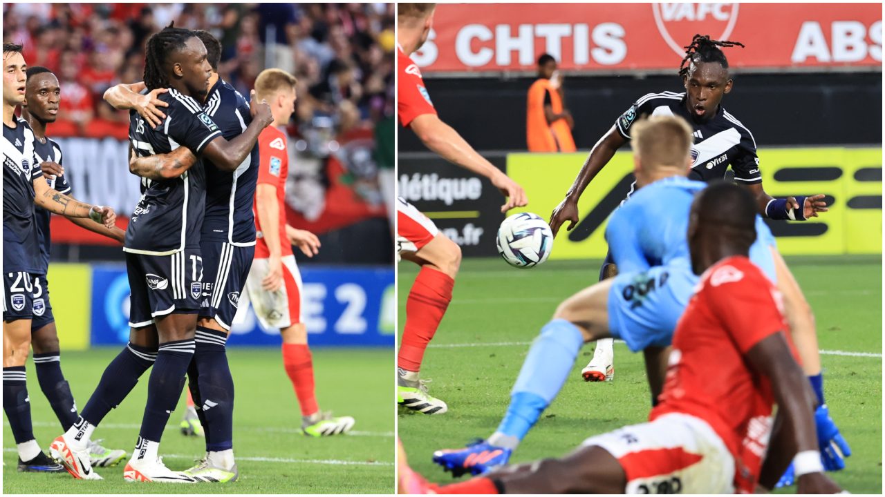 Alberth Elis anota su segundo gol de la temporada con el Burdeos en la Ligue 2