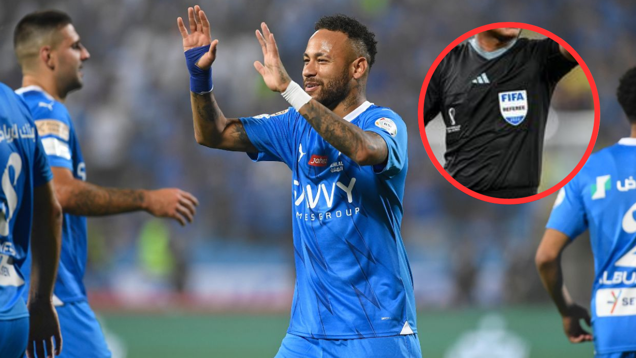 Árbitro centroamericano dirigirá el partido Al-Hilal de Neymar vs Al-Shabab
