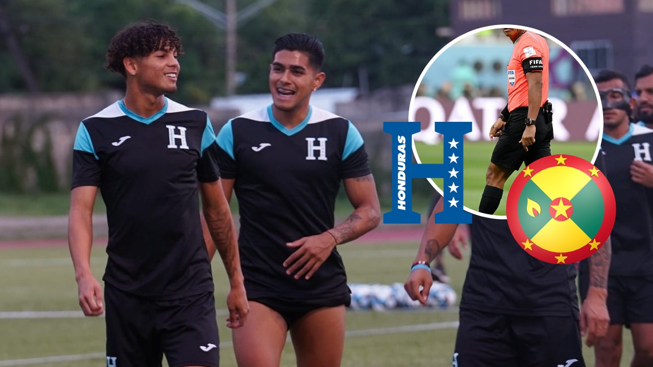Honduras vs. Granada, árbitro mundialista asignado para partido en el 'Chelato' Uclés