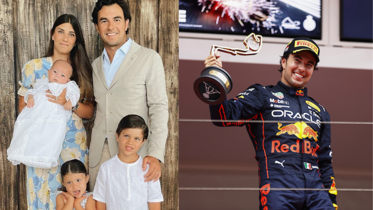 ¿Cuántos hijos tiene Checo Pérez, cómo se llaman y quién es su madre?