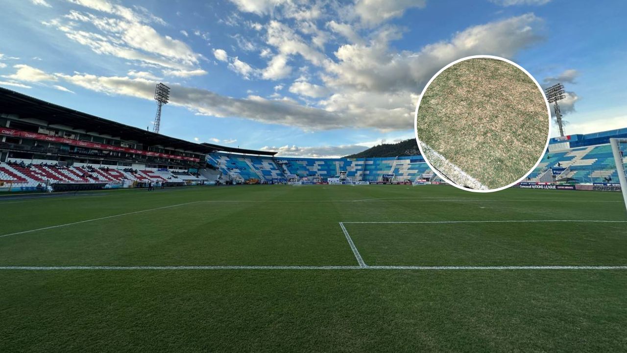 Revelan cómo quedó la cancha del estadio Nacional tras la celebración de los desfiles
