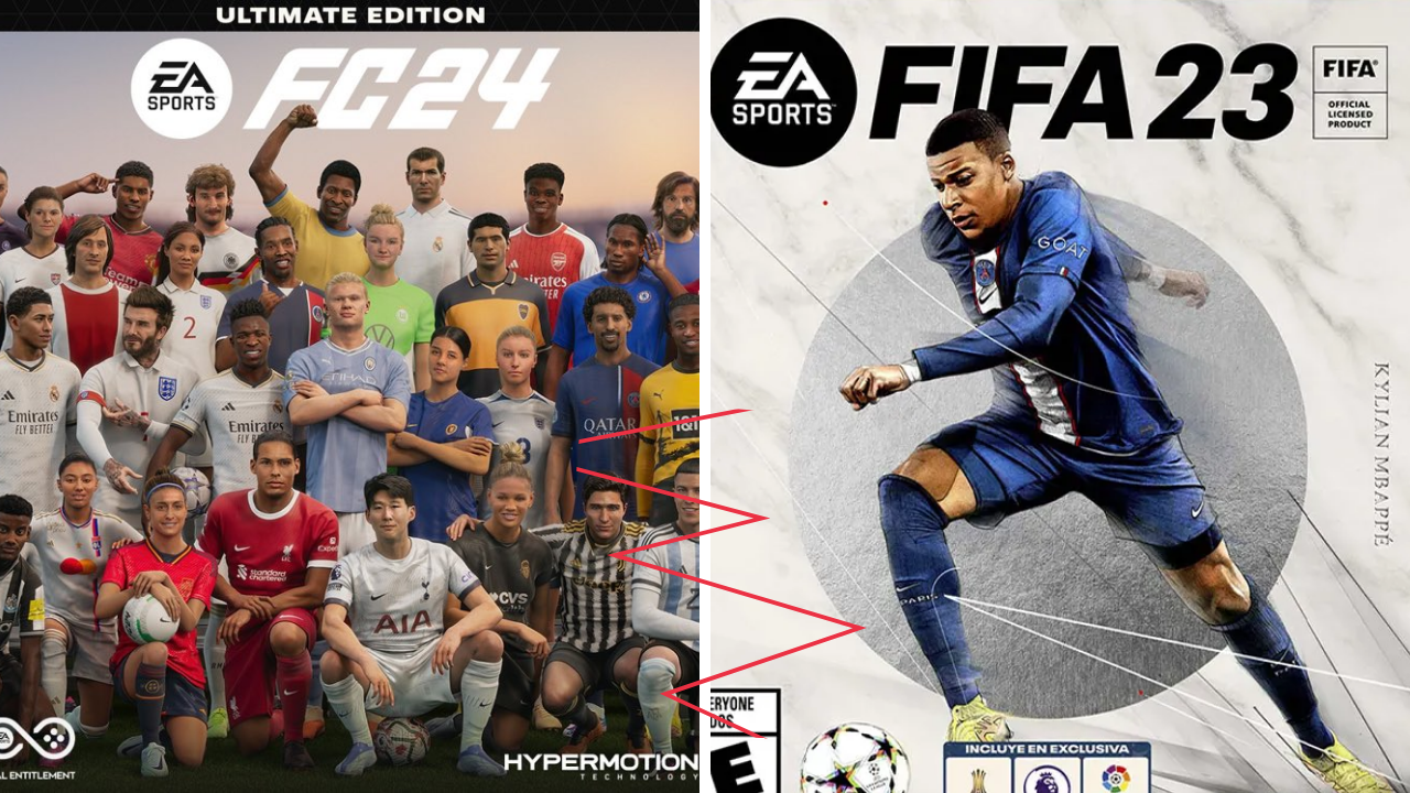 Estas son las principales novedades y diferencias entre EA Sport FC 24 y FIFA 23