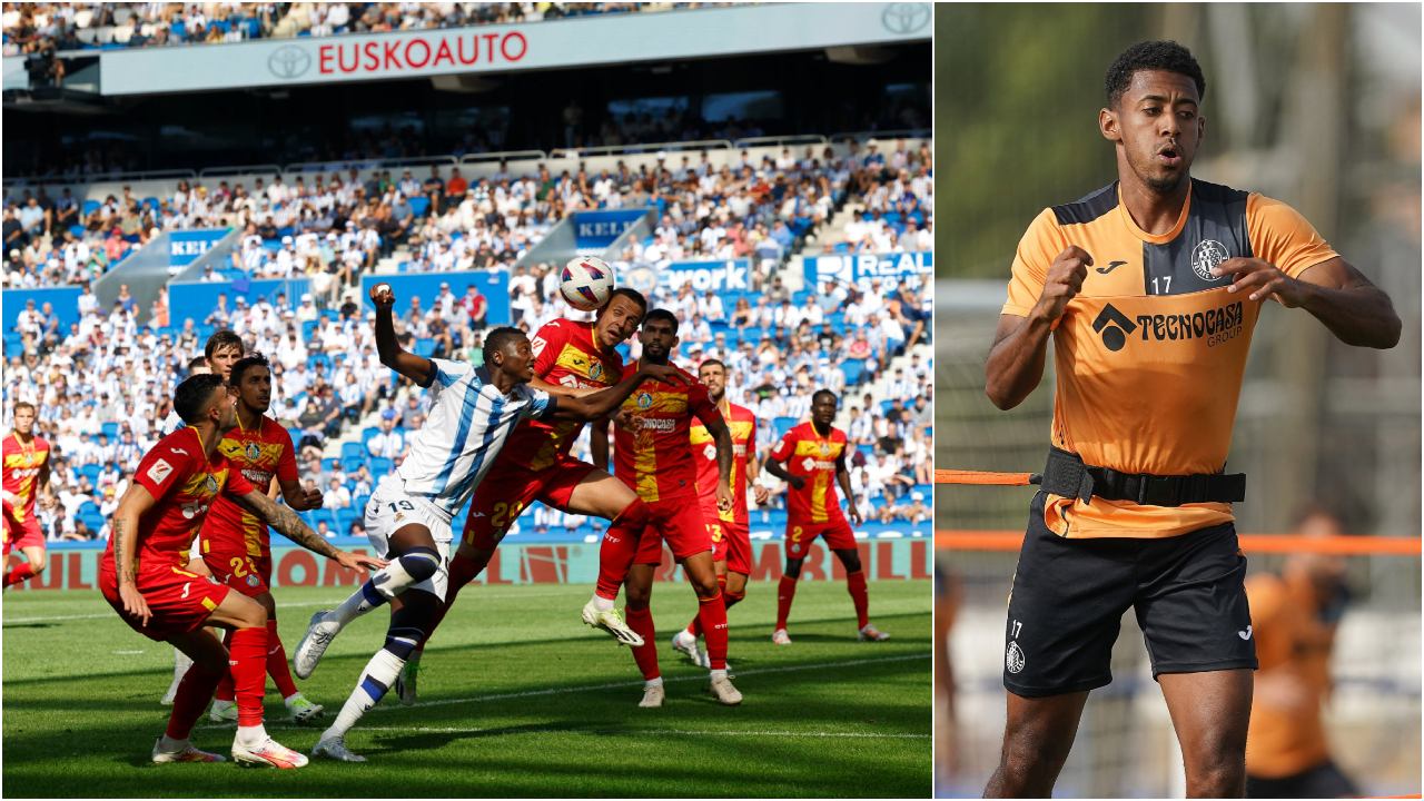 Choco Lozano presente en derrota del Getafe ante Real Sociedad por LaLiga